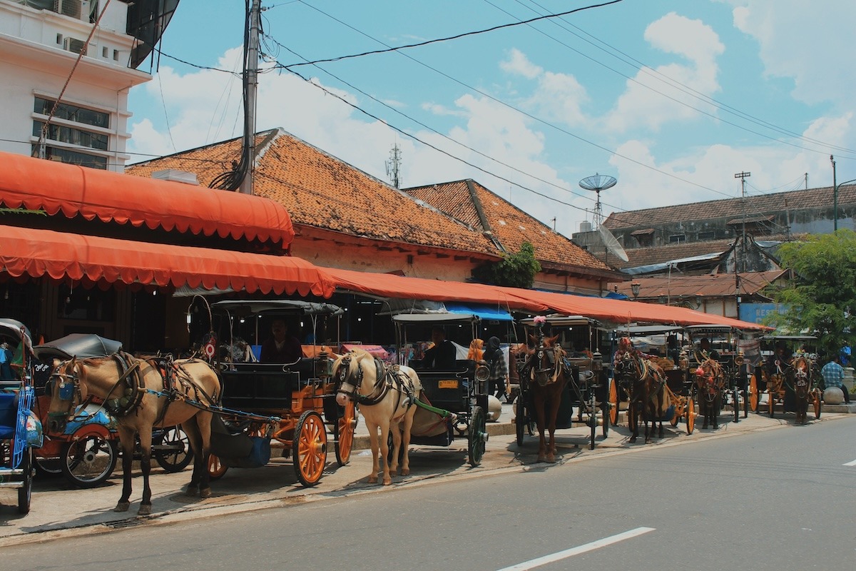 Rue Malioboro, Yogyakarta, Indonésie