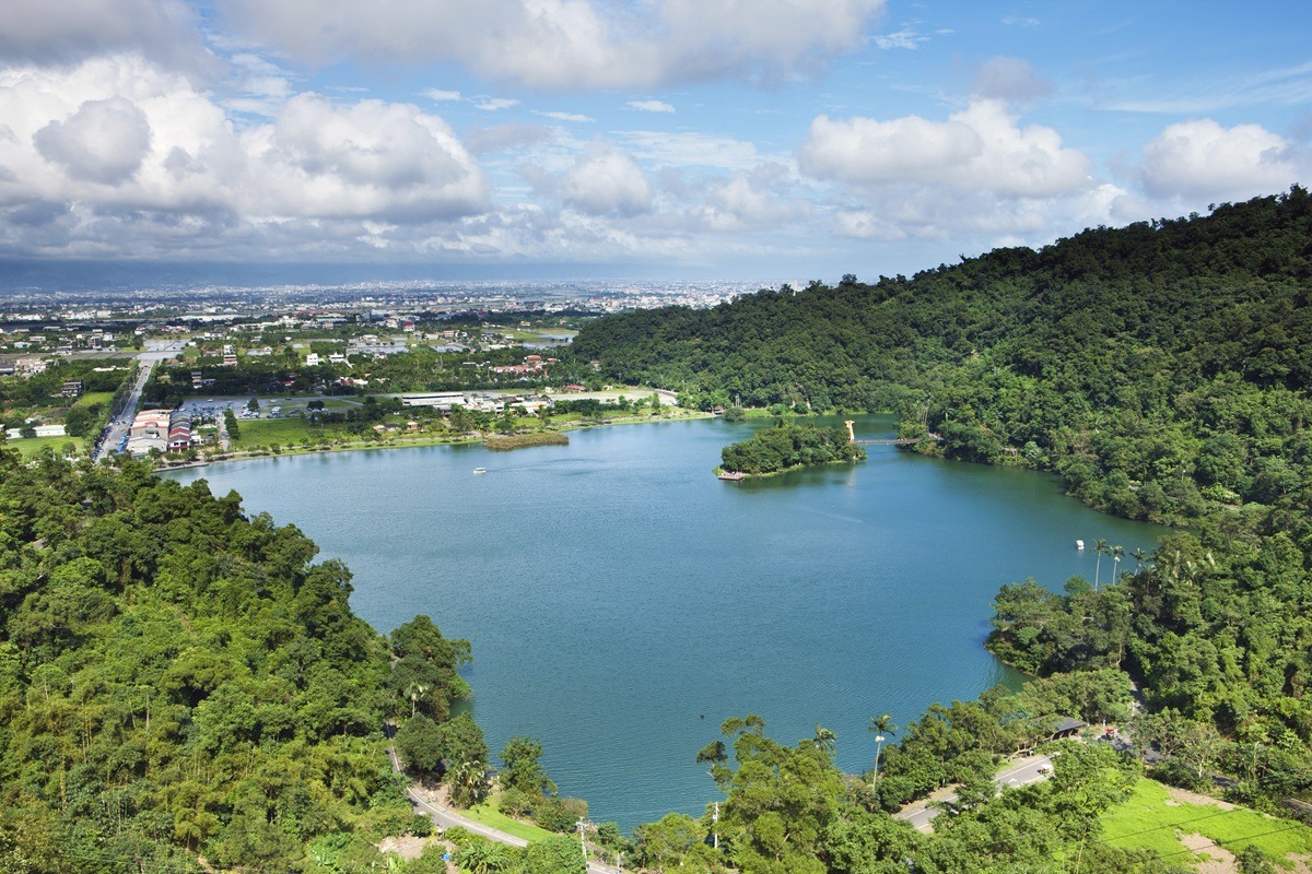 Danau Meihua di Yilan, Taiwan