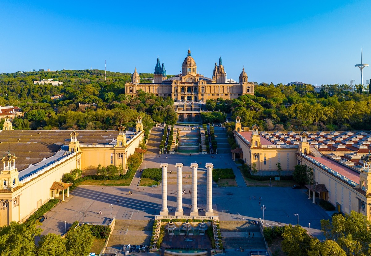 Montjuïc, a hill in Barcelona, Spain