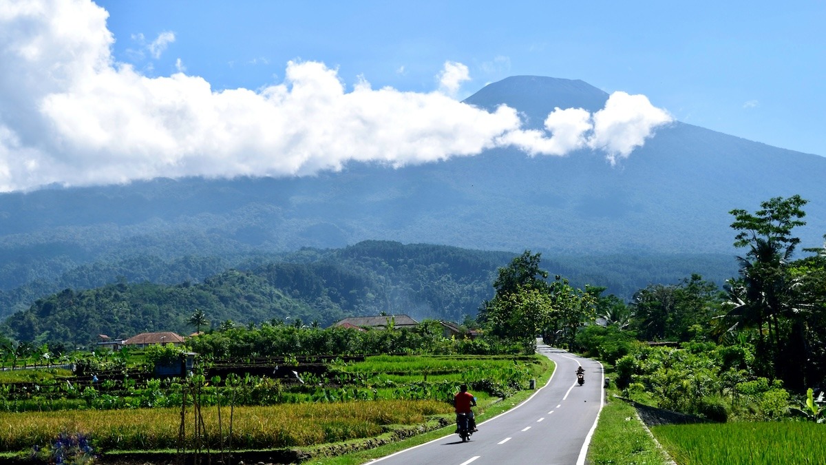 Berg Slamet, Zentral-Java, Indonesien