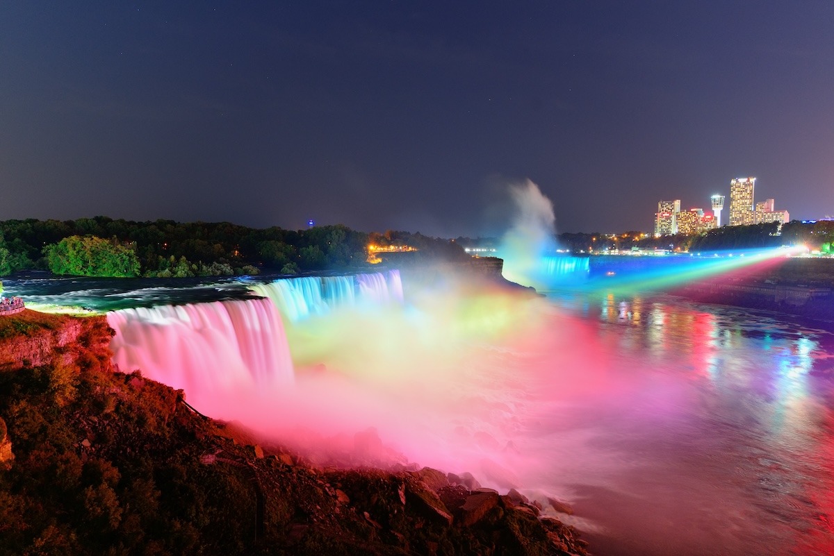 Niagara Falls in the Ontario region, Canada