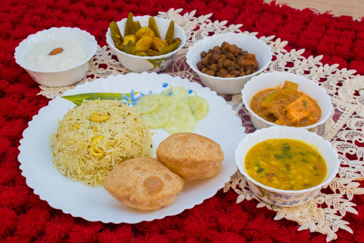 North Indian Thali