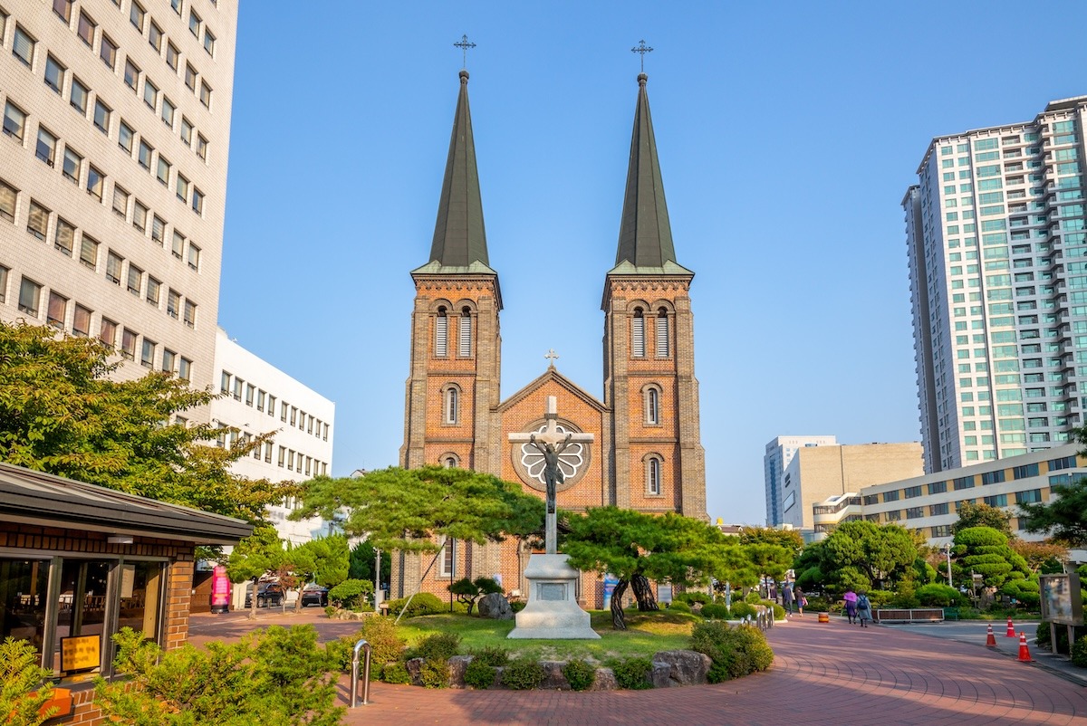 Kathedrale Unserer Lieben Frau von Lourdes, Daegu, Südkorea