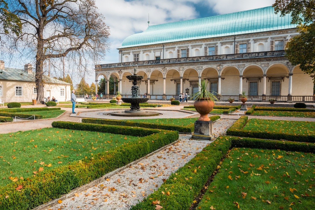 체코 프라하, 프라하 성의 왕실 정원