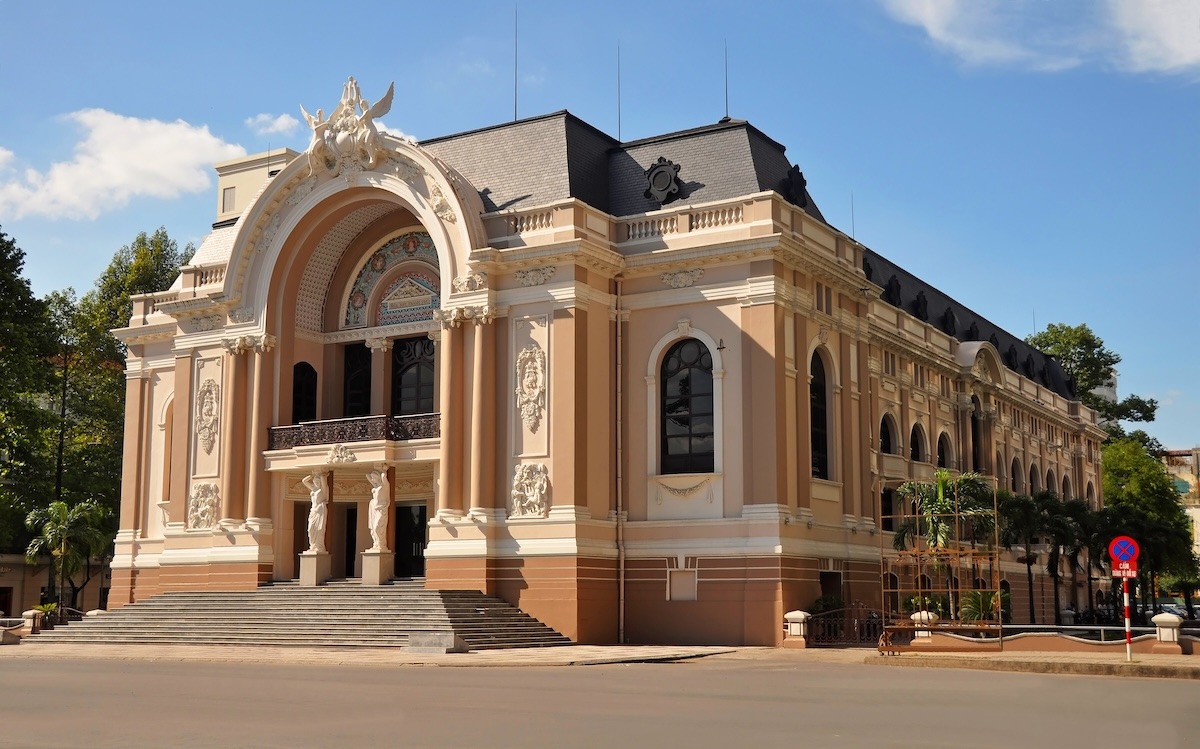 Gedung Opera Saigon, Kota Ho Chi Minh, Vietnam
