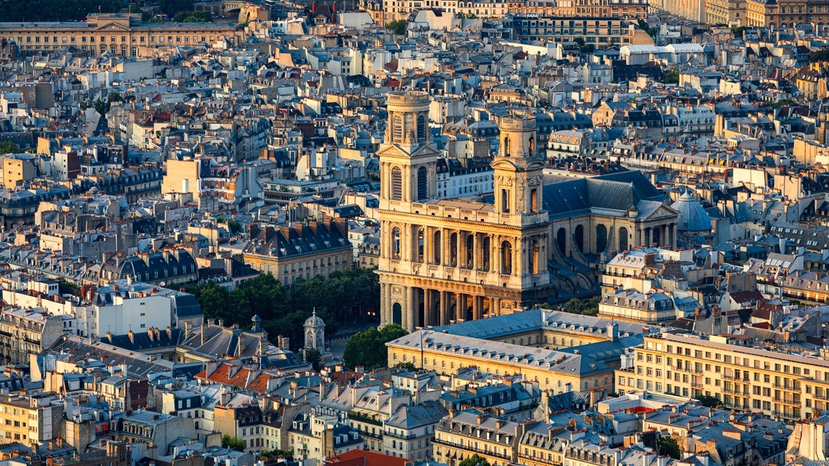 Saint-Germain-des-Prés in Paris, France