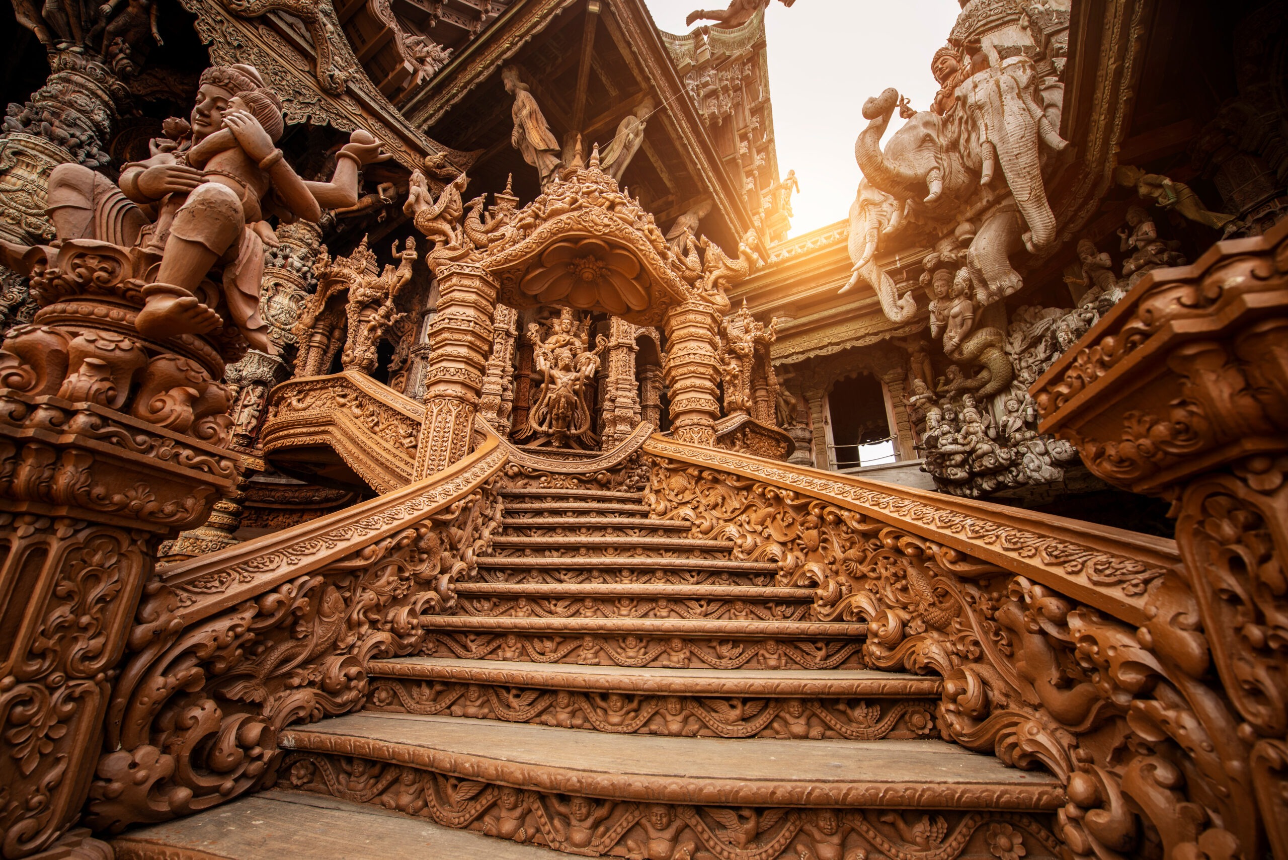 Heiligtum der Wahrheit in Pattaya