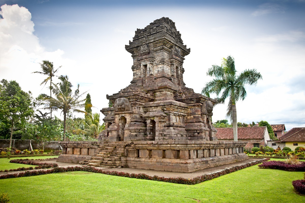 Candi Singosari di Malang, Indonesia