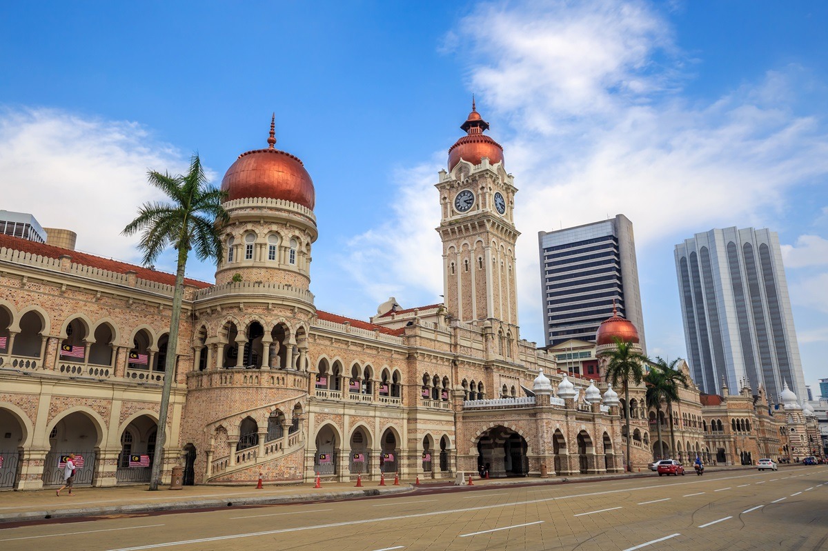 The Sultan Abdul Samad Building in Kuala Lumpur