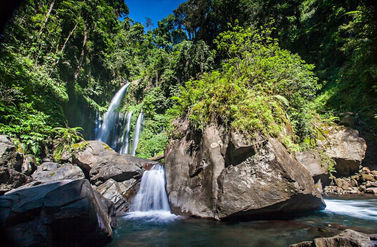 Thác Tiu Kelep, Lombok, Indonesia