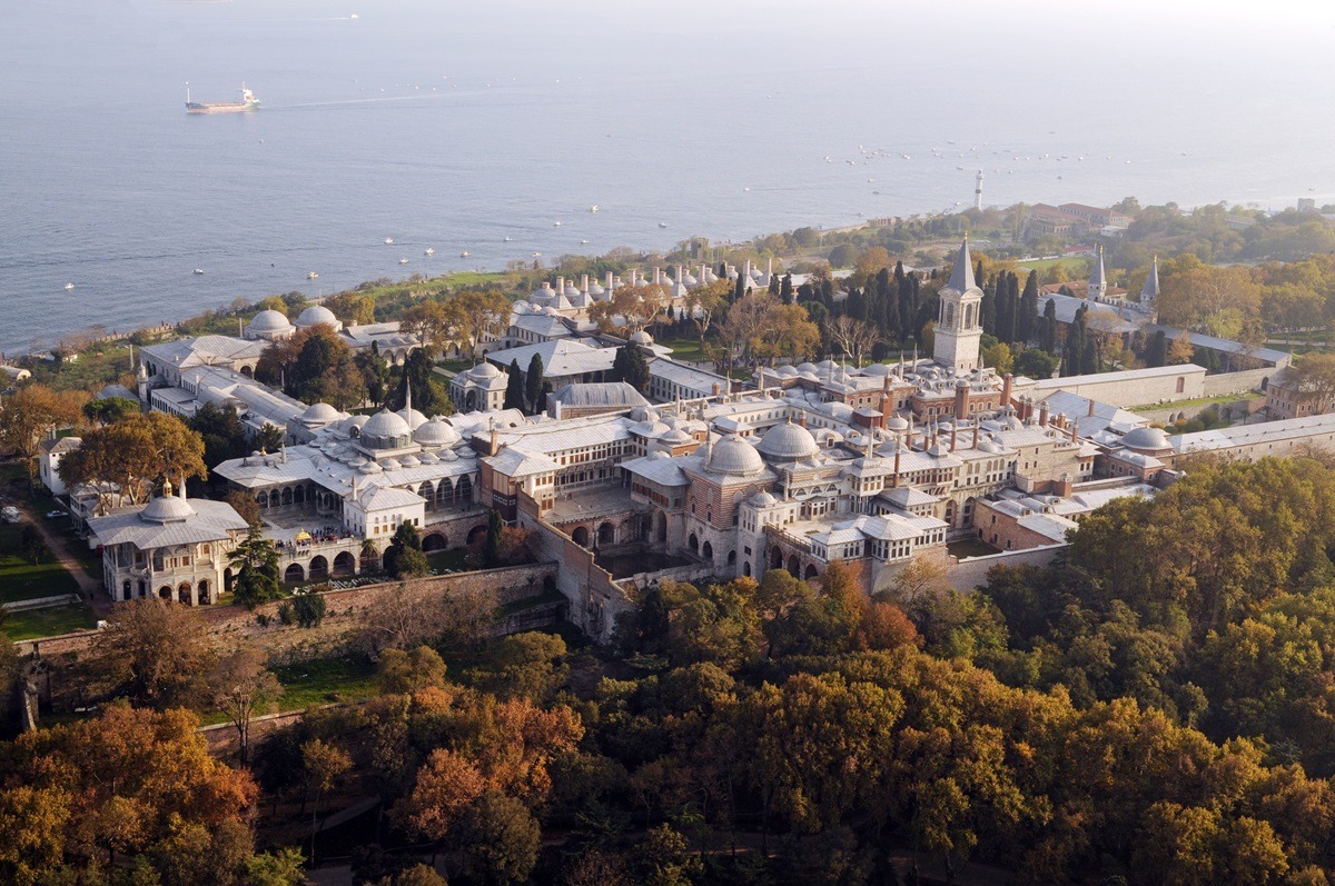 قصر توبكابي في اسطنبول، تركيا