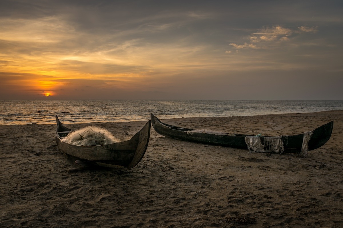 شاطئ فيبين، كوتشي، الهند