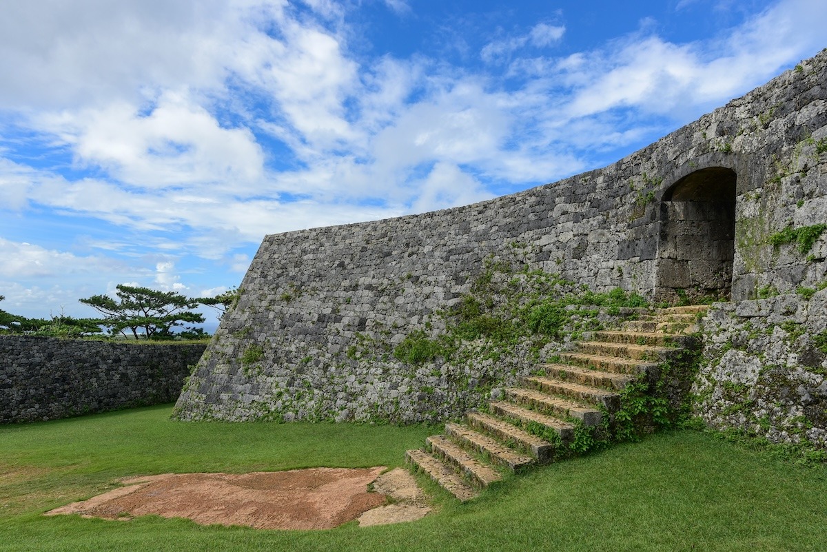 Zakimi Castle Ruins, Okinawa, Japan