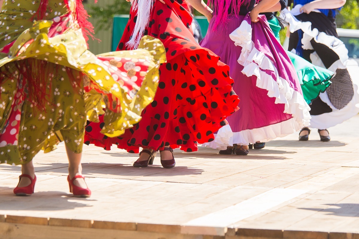 رقصة الفلامنكو في خيريز دي لا فرونتيرا، إسبانيا