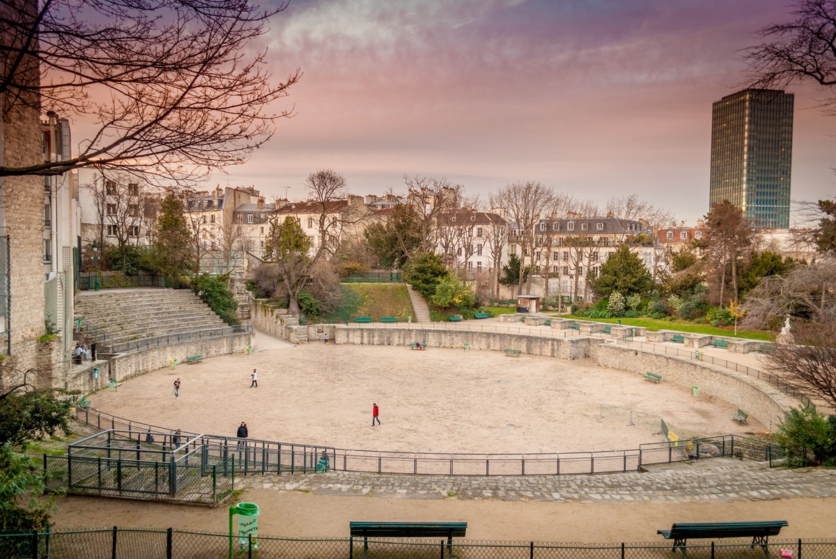 Latin Quarter in Paris, France