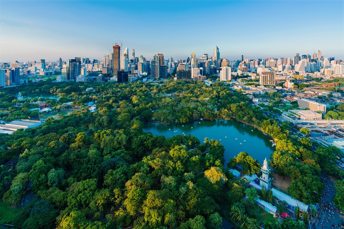 Lumphini Park in Bangkok