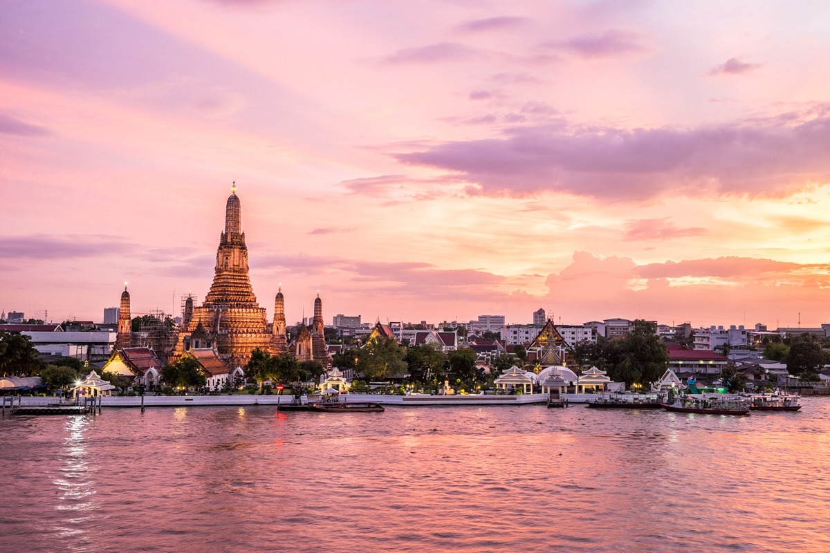 Bangkok's riverside area