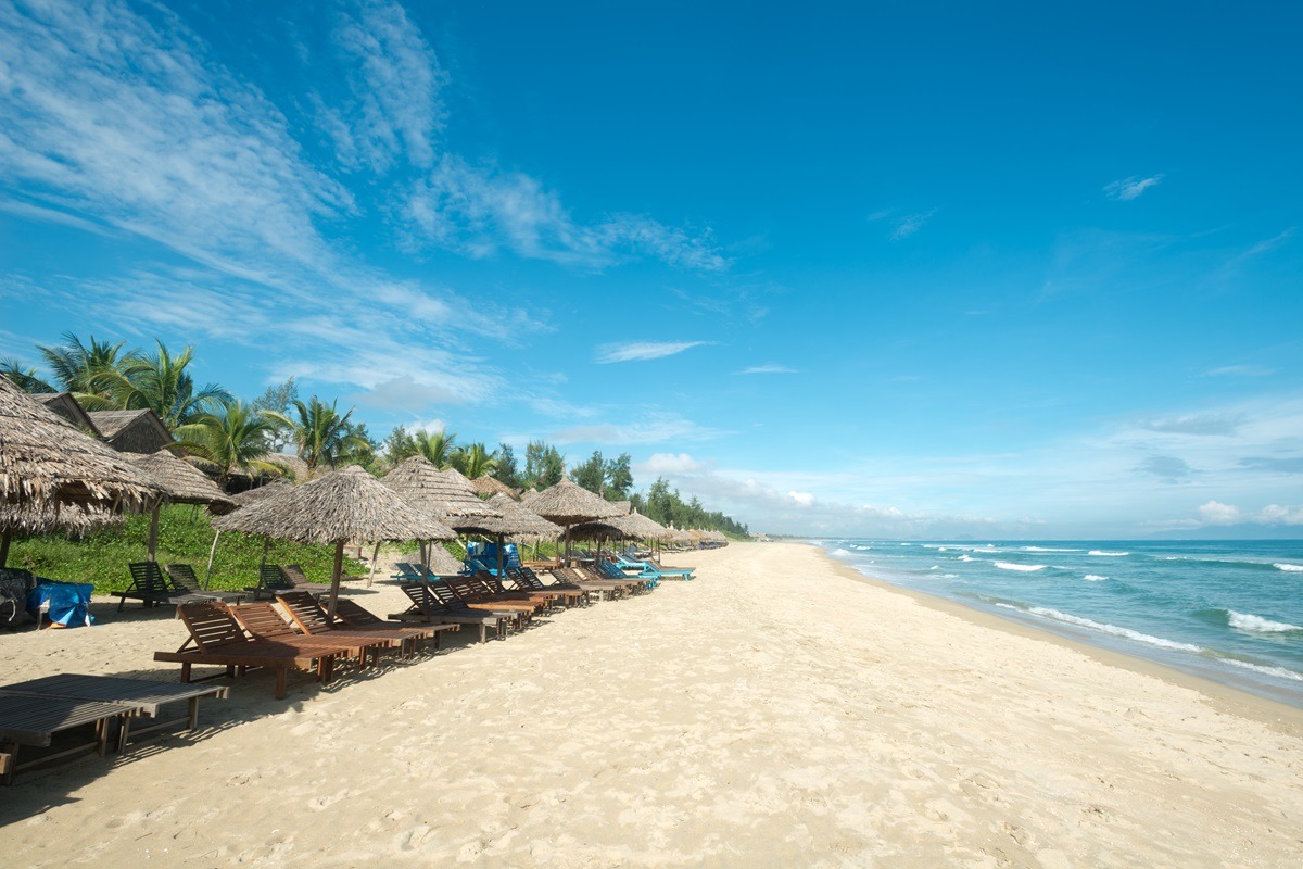 An Bang Beach in Hoi An, Vietnam