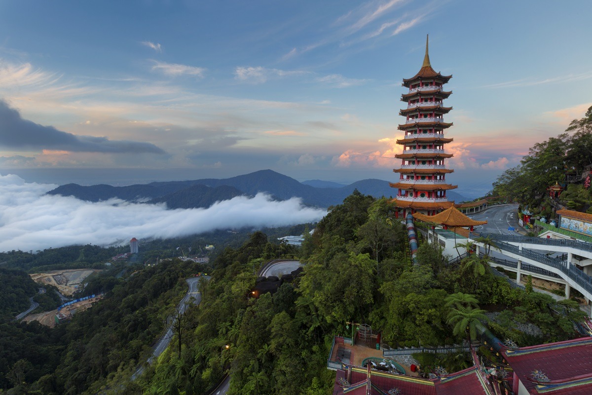 Temple des grottes de Chin Swee à Genting Highlands, Malaisie