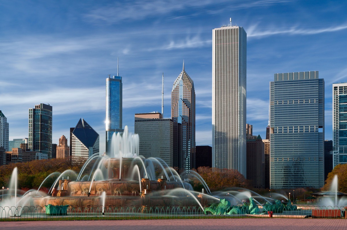 Grant Park in Chicago, USA