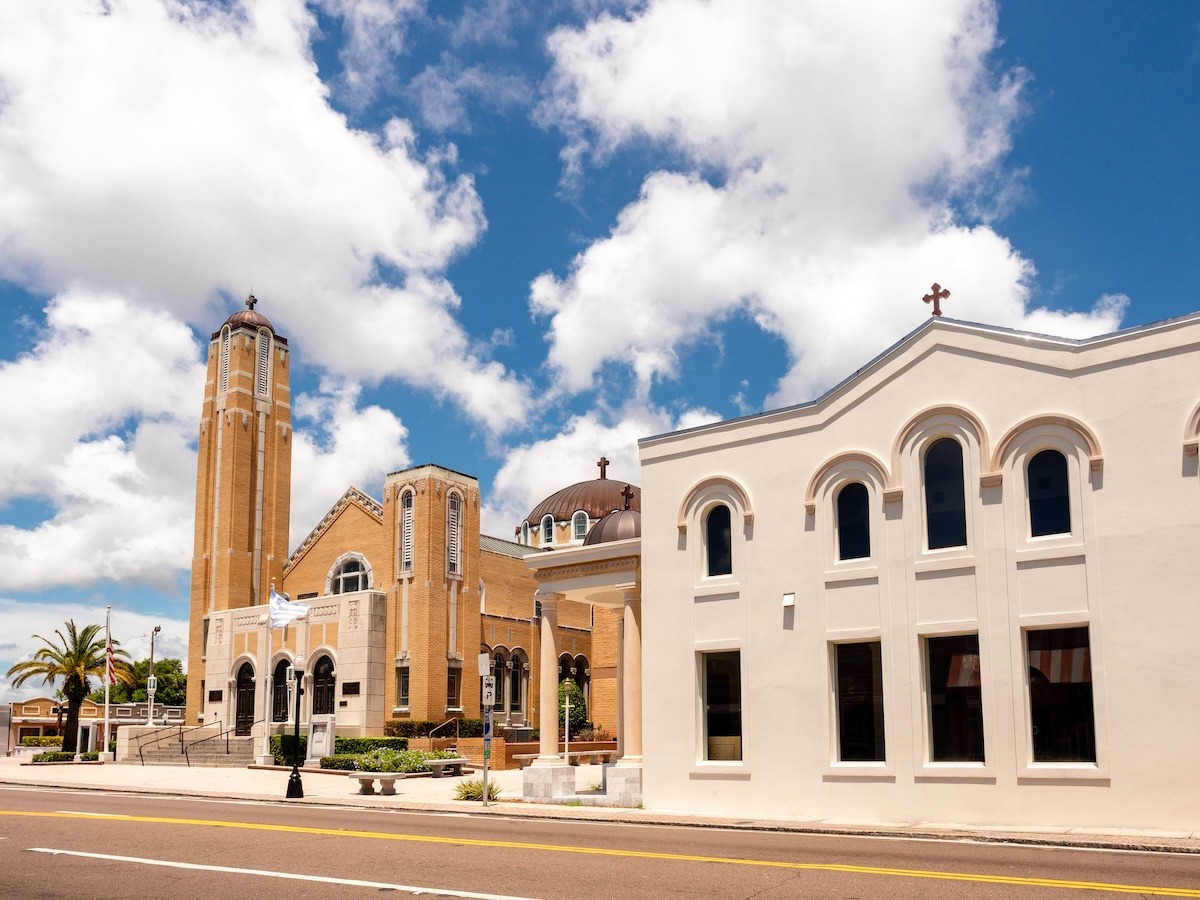 Greek Orthodox Cathedral in Tarpon Springs, Florida Greek Orthodox Cathedral in Tarpon Springs, Florida