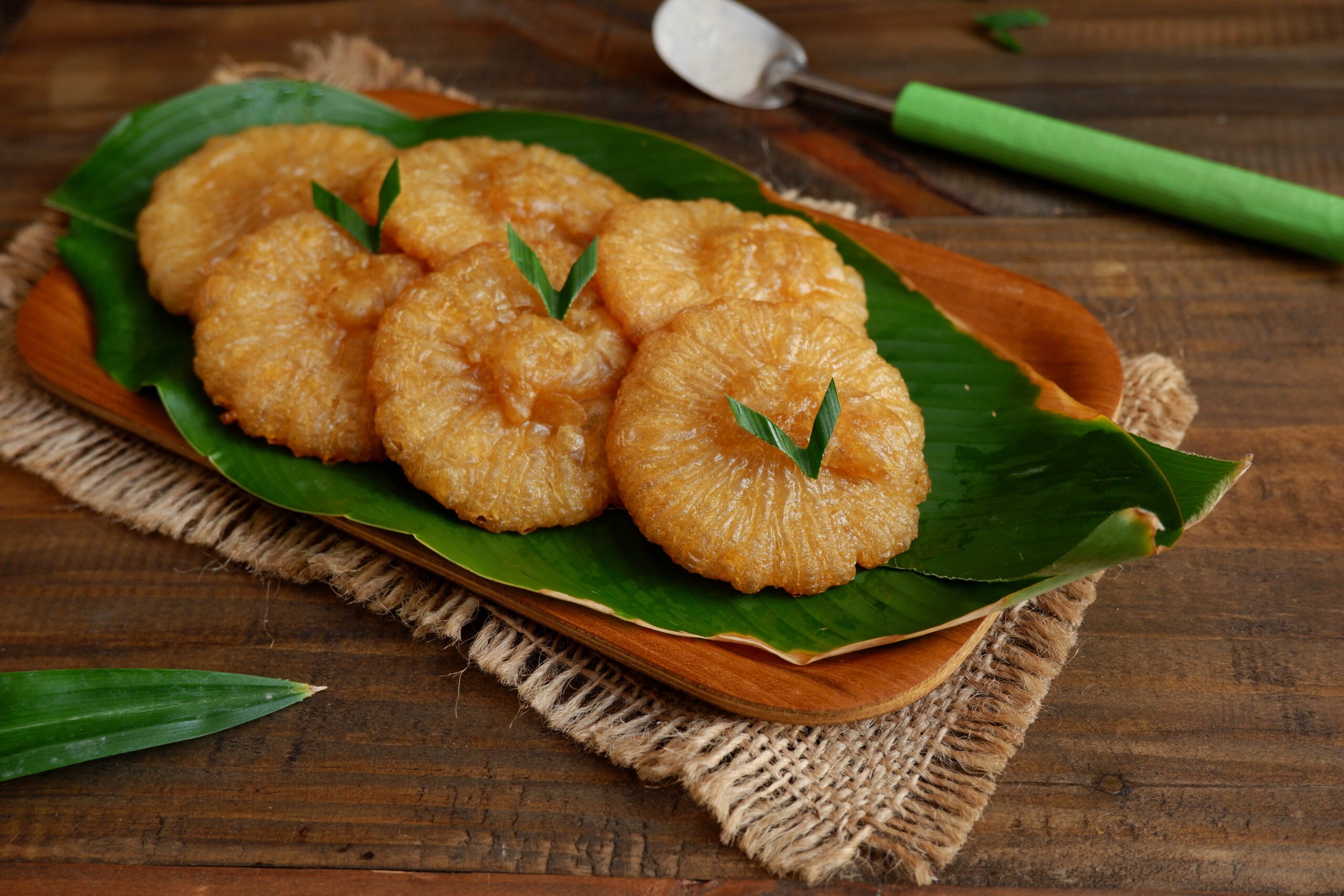 Kue Cucur,印度尼西亚传统煎饼 Kue Cucur,印度尼西亚传统煎饼