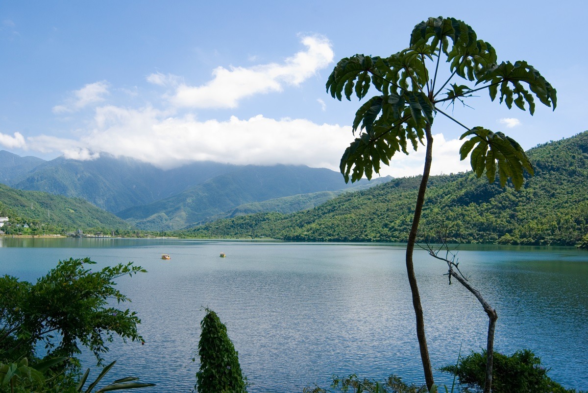 대만 화롄의 리유 호수