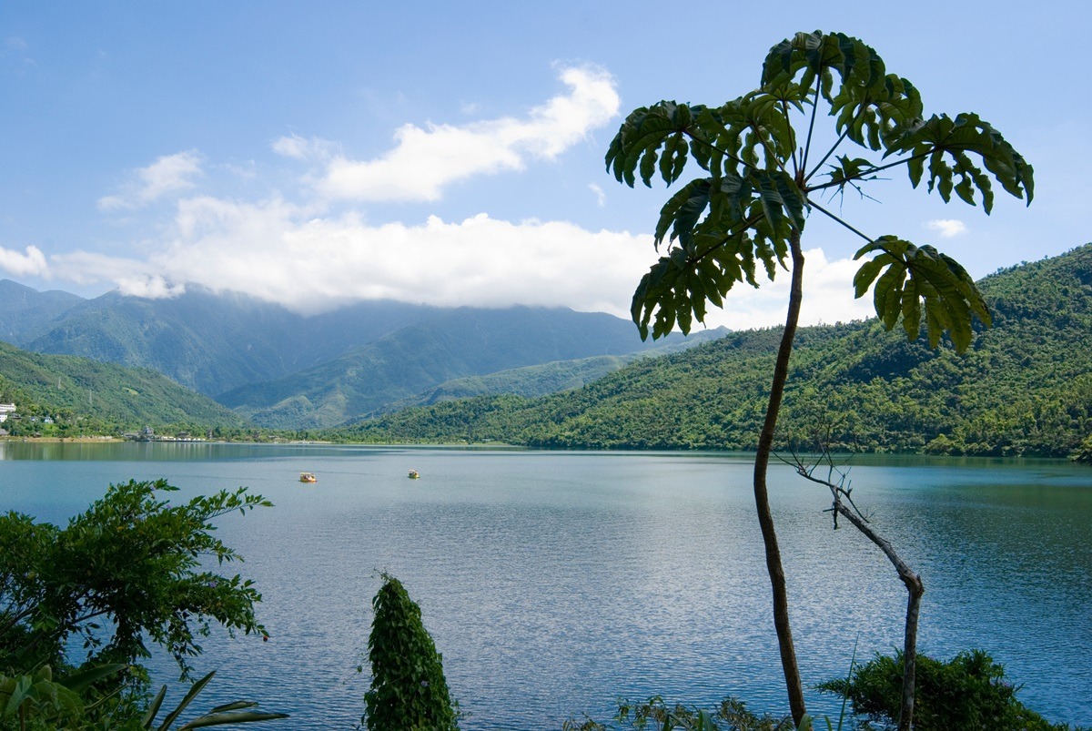 Liyu Lake in Hualien, Taiwan