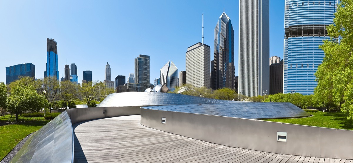 Millennium Park in Chicago, USA