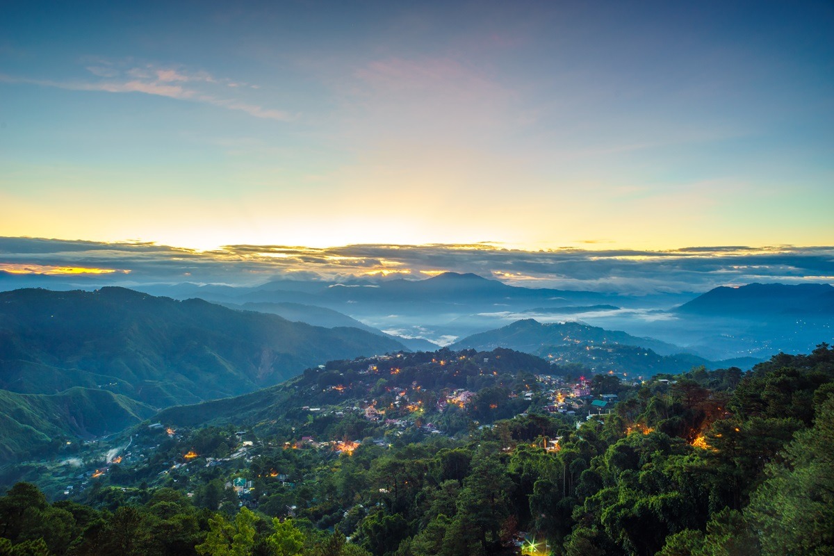 Mines View Park in Baguio, the Philippines