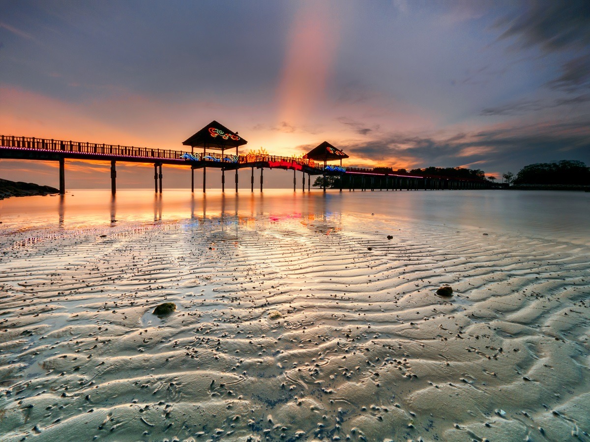 Cahaya Negeri Beach in Port Dickson, Malaysia