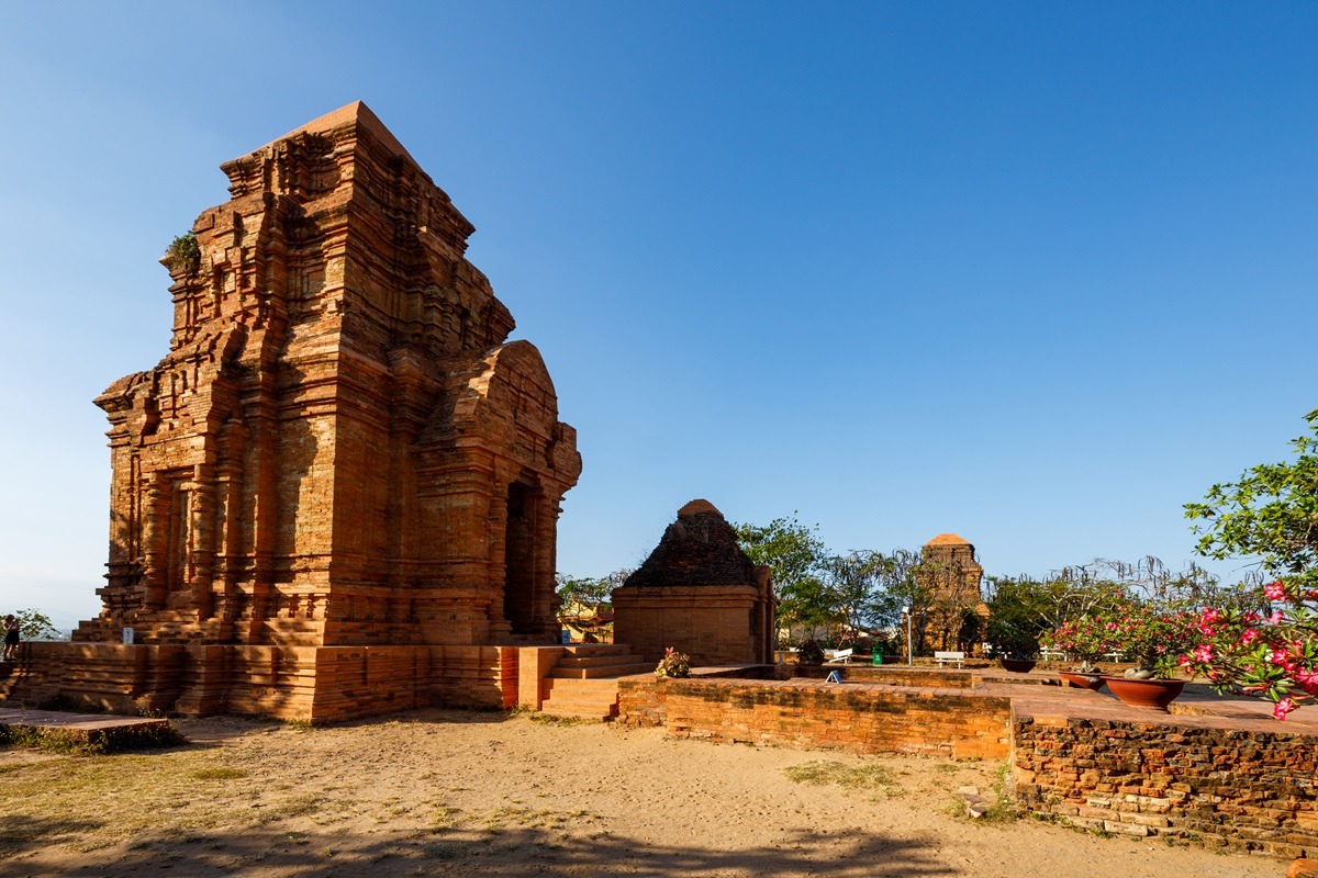 Poshanu Cham Tower in Phan Thiet, Vietnam