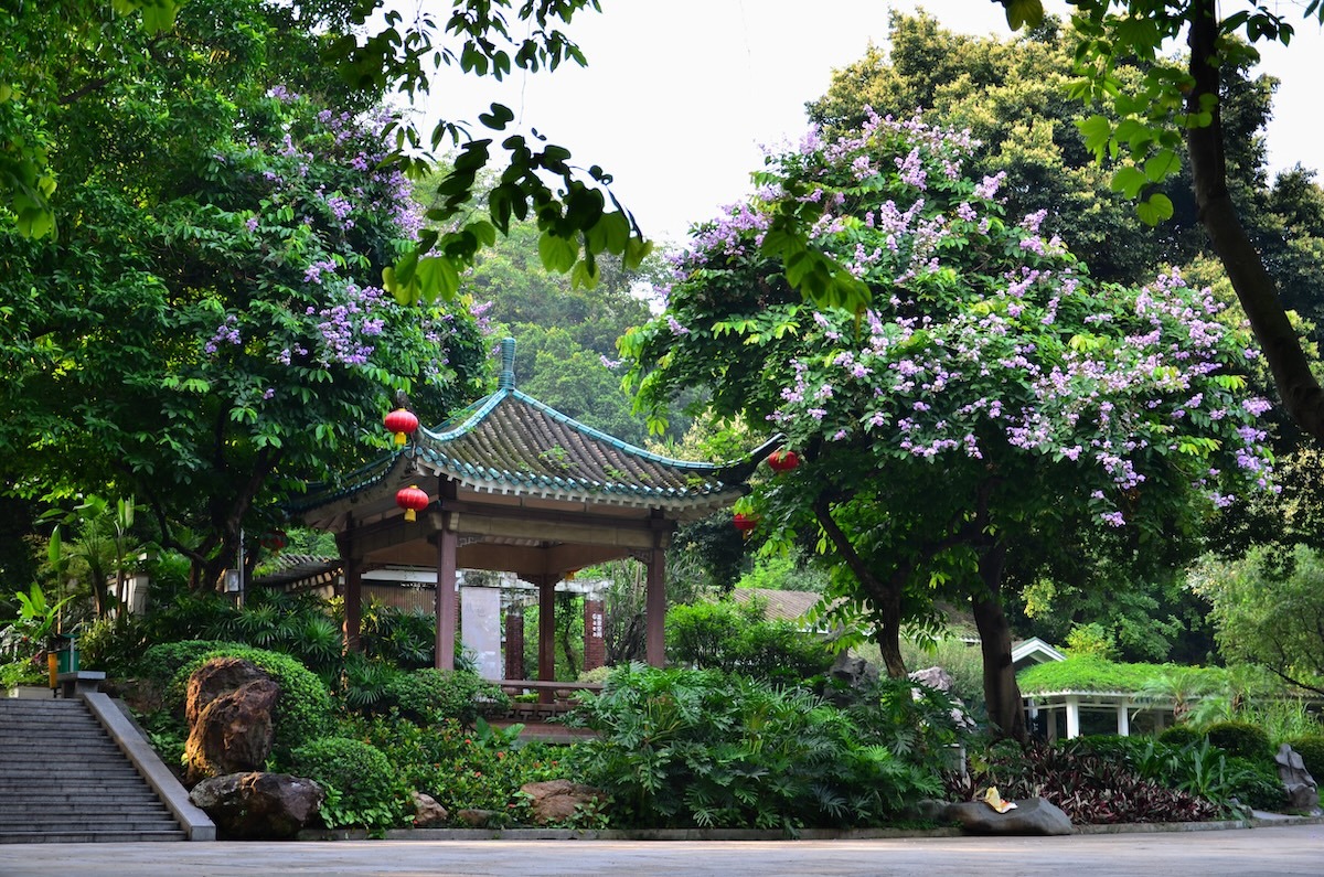 Yuexiu Park in Guangzhou, Guangdong Sheng, China