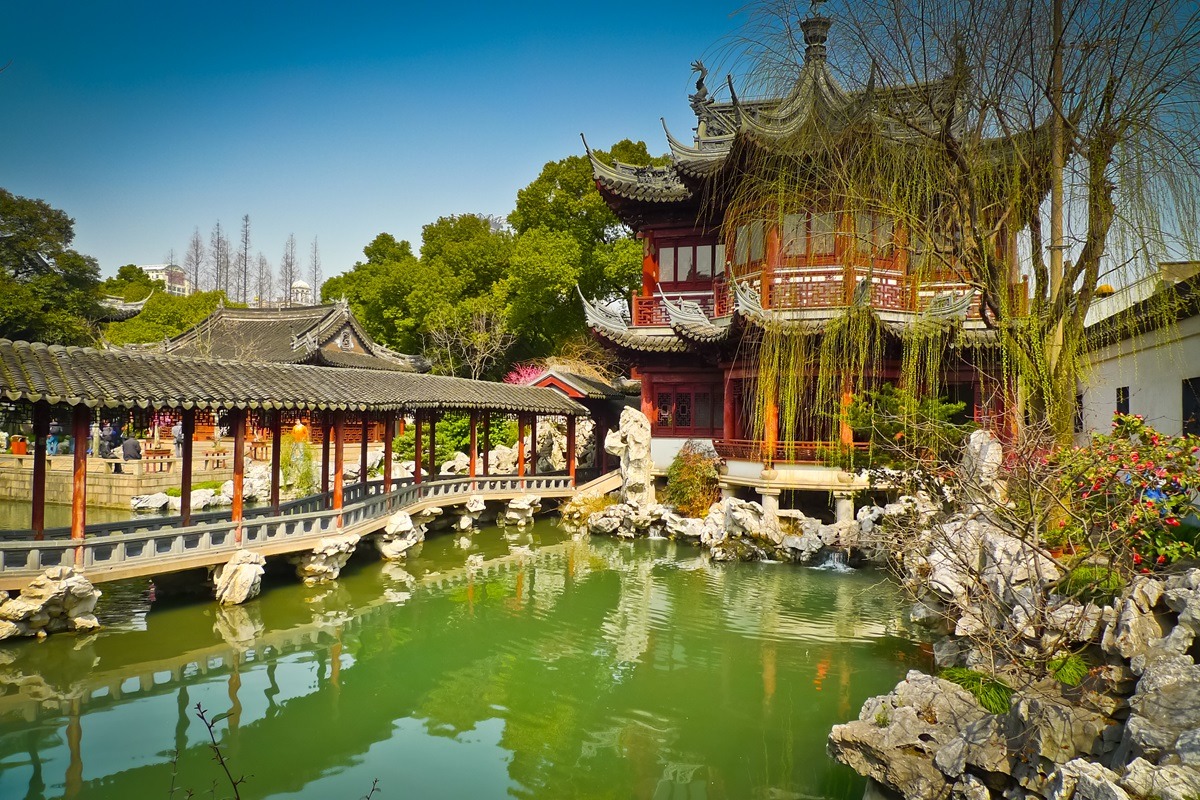 Vườn Yu ở Thượng Hải, Trung Quốc