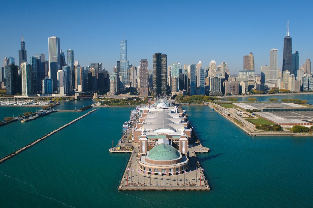 Navy Pier in Chicago, USA