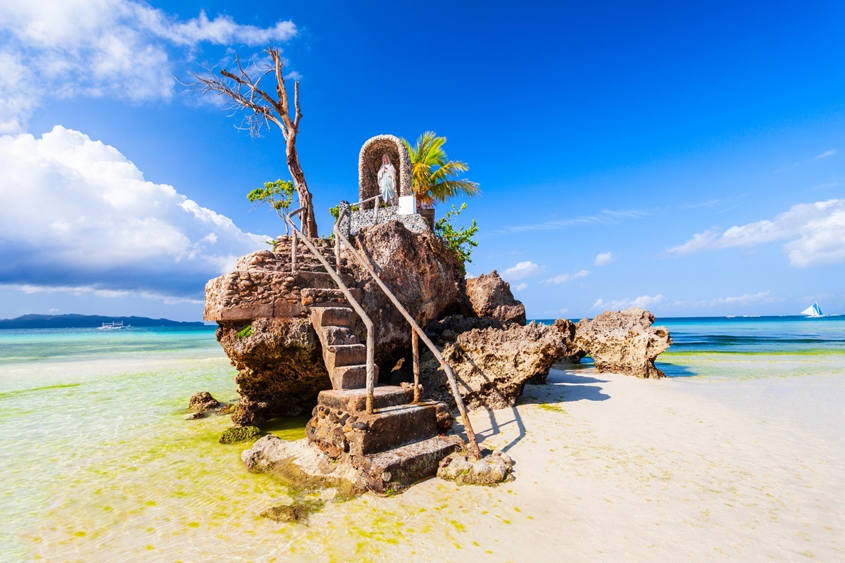 Willy's Rock in Boracay, the Philippines