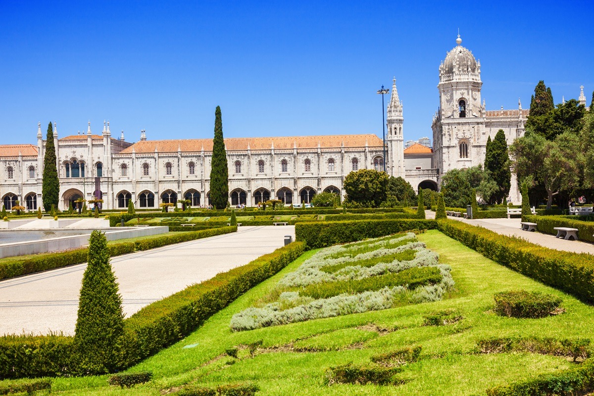 Biara Jerónimos di Lisbon, Portugal Biara Jerónimos di Lisbon, Portugal