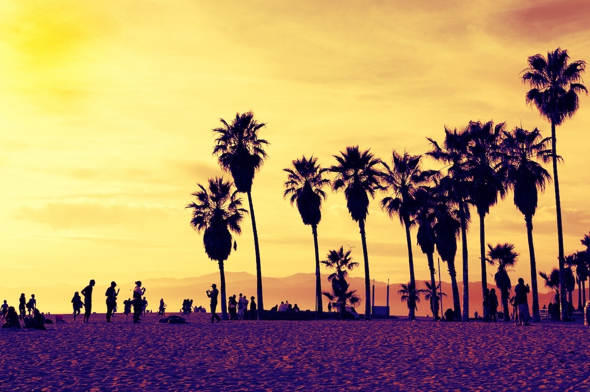 Venice Beach at Sunset