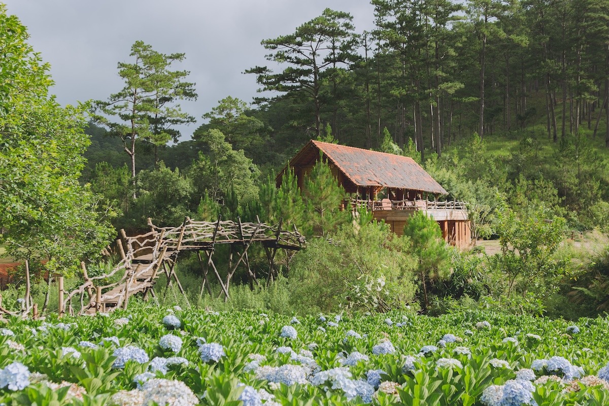 Cu Lan village in Dalat, Vietnam Cu Lan village in Dalat, Vietnam