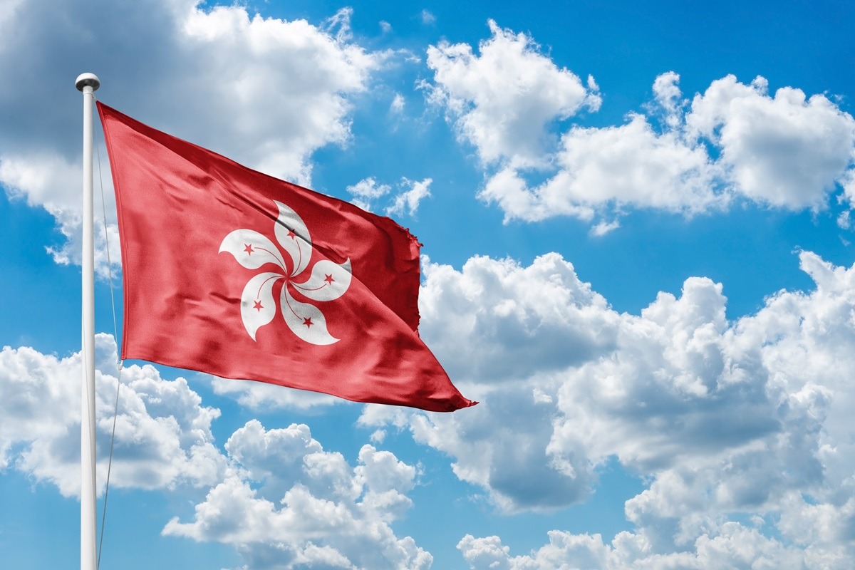 香港の旗 香港の旗