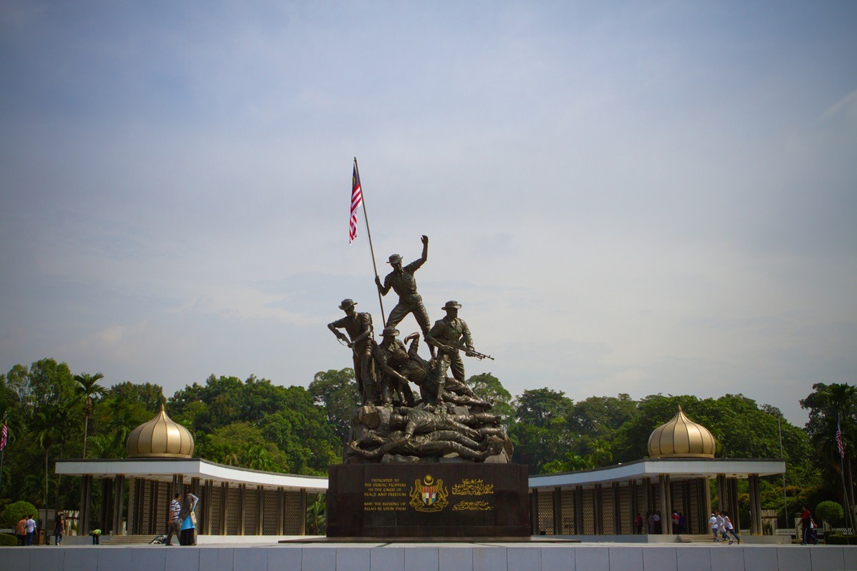 National Monument in Kuala Lumpur, Malaysia National Monument in Kuala Lumpur, Malaysia
