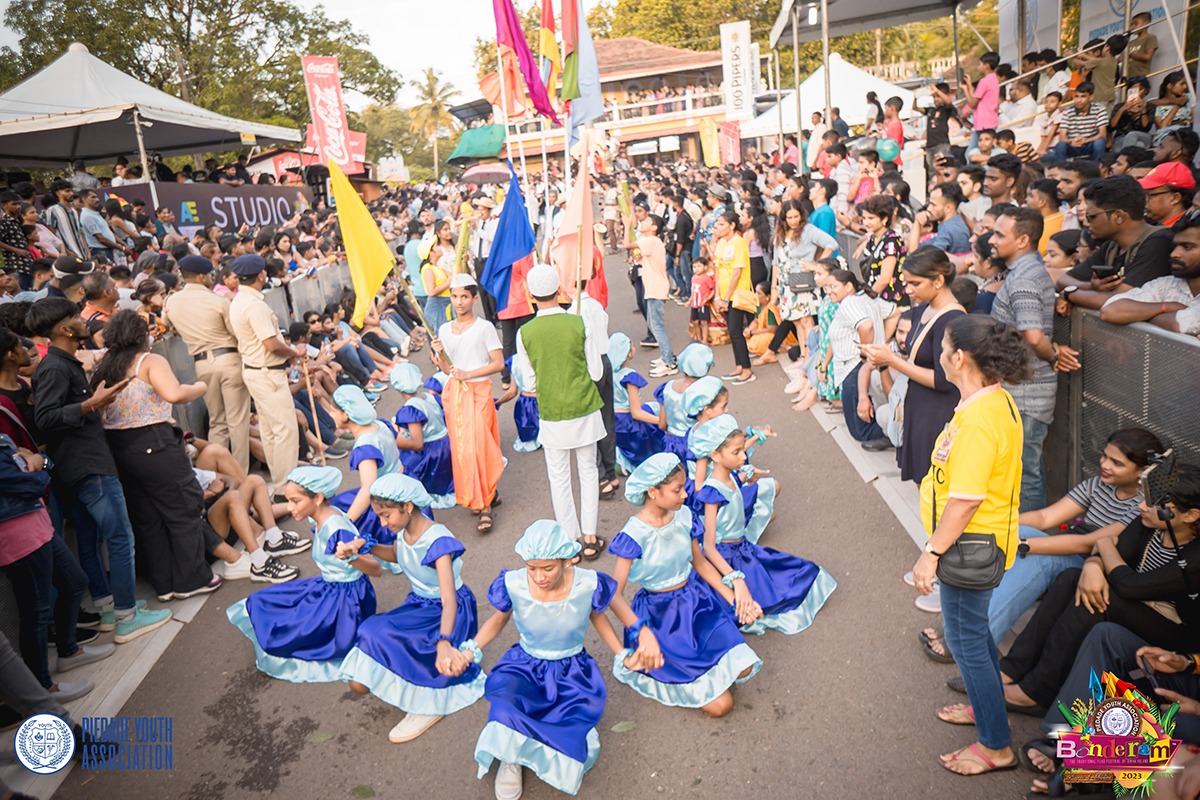 Bonderam Festival-Flag parade Bonderam Festival-Flag parade