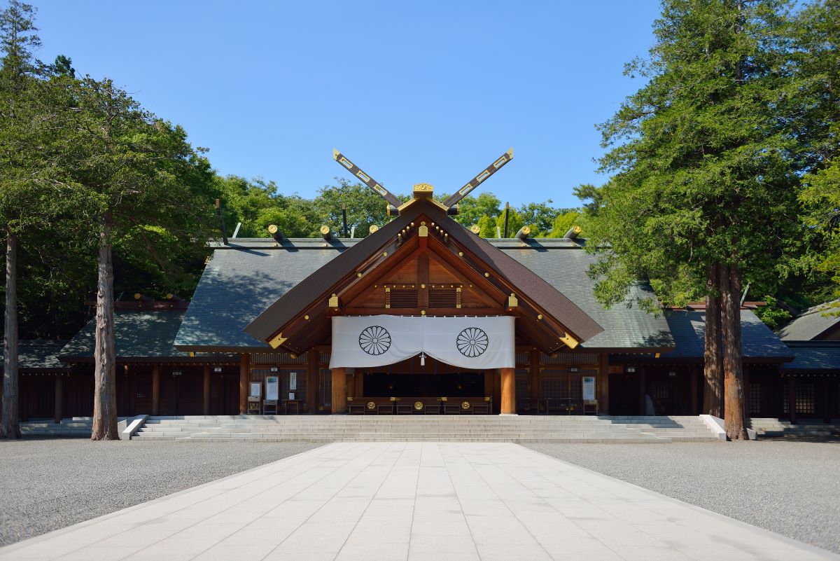 札幌的北海道神宮 札幌的北海道神宮