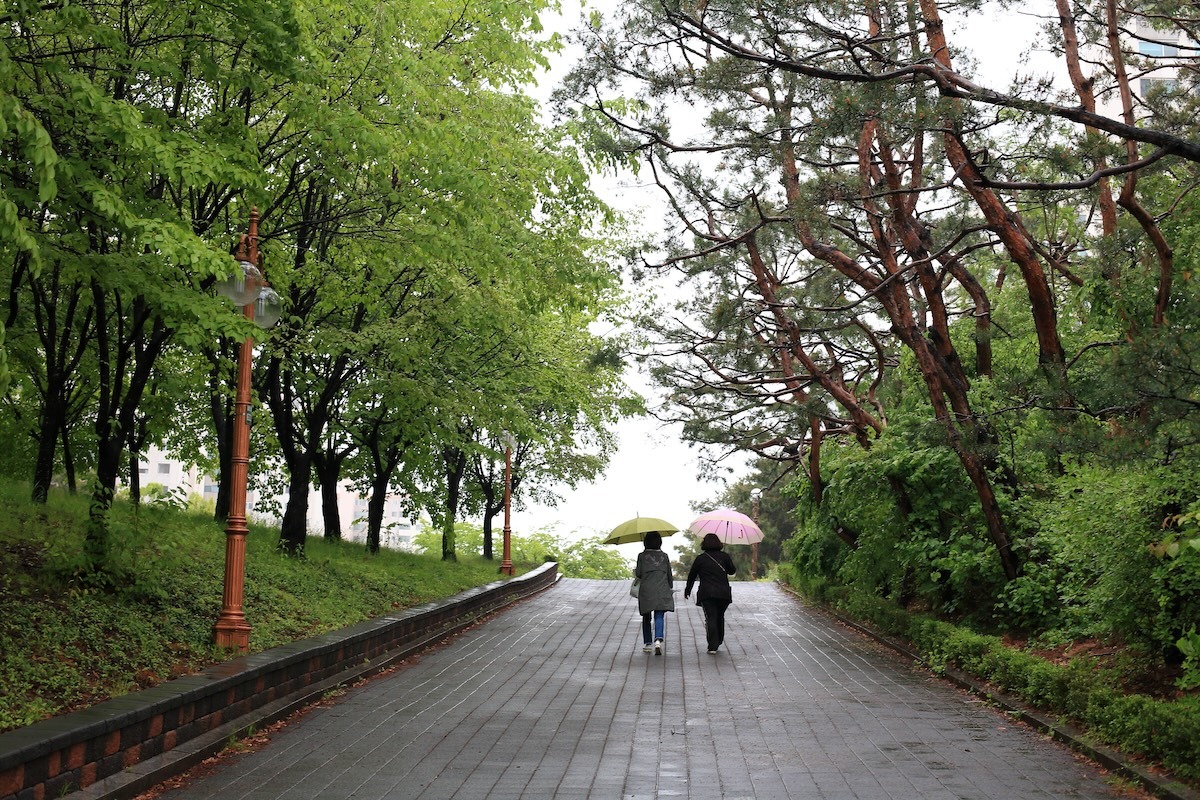 韓国・城南の盆唐中央公園 韓国・城南の盆唐中央公園