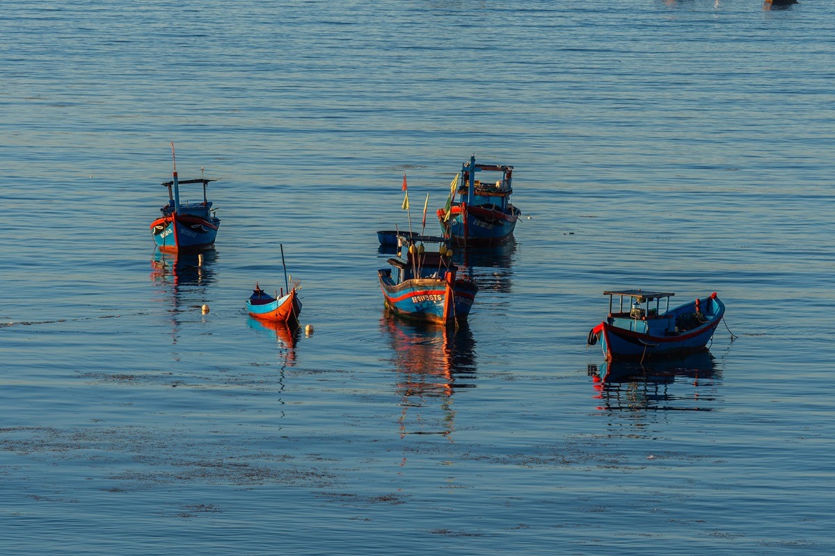 Làng chài ở Quy Nhơn Làng chài ở Quy Nhơn