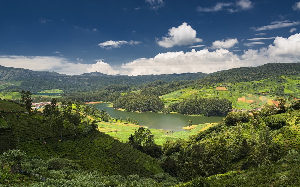 Emerald Lake in Ooty, India Emerald Lake in Ooty, India