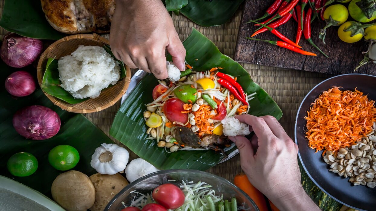 Die laotische Küche entdecken: Ein kulinarisches Abenteuer in Vientiane background image