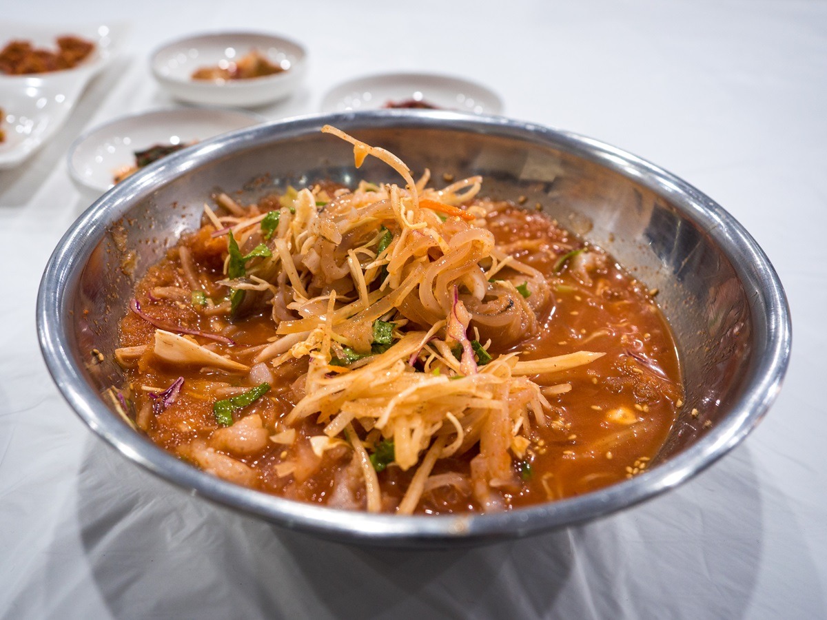 Mulhoe (Korean Cold Raw Fish Soup) Mulhoe (Korean Cold Raw Fish Soup)