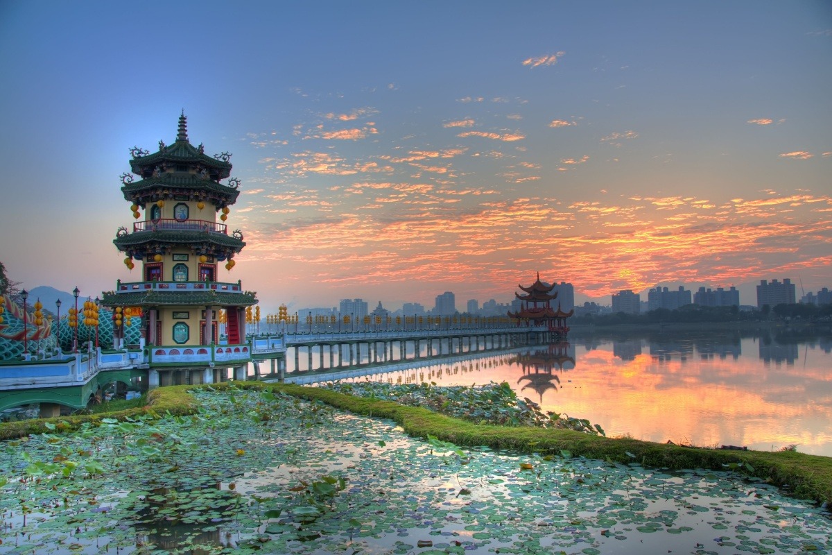 Lotus pond, Kaohsiung ,Taiwan Lotus pond, Kaohsiung ,Taiwan