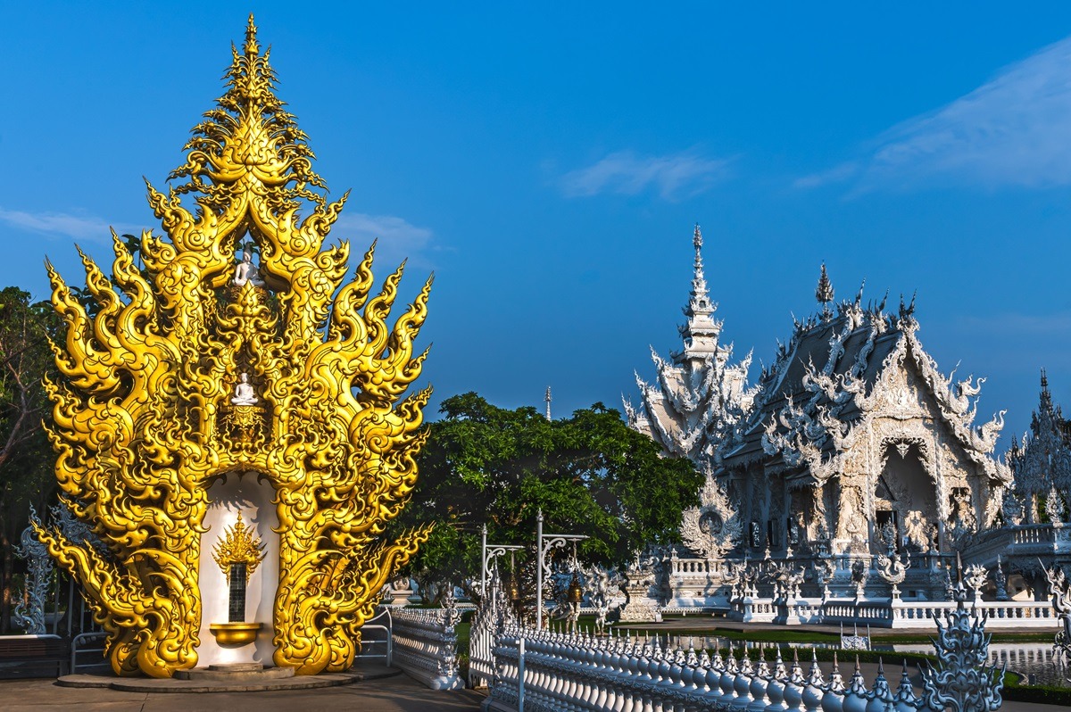วัดร่องขุ่น-อาคารสีทอง วัดร่องขุ่น-อาคารสีทอง